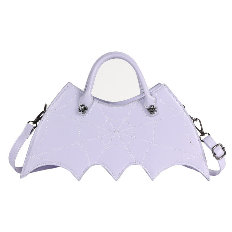 Halloween Spider Web Shape Shoulder Bags Personality Batgirl Tide Pu Handbags Fashoin Messenger Crossbody Bag f38b30a2-badc-433d-840f-63124dfcf2d6