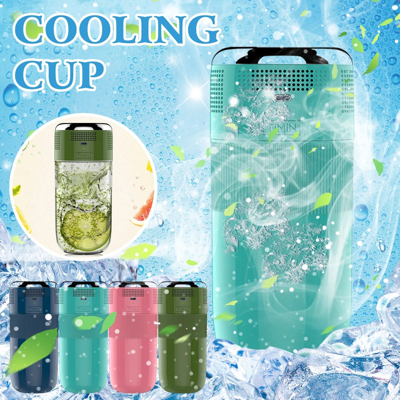 New Portable Fast Cooling Cup Mini Refrigerator USB Quick Freezing Outdoor Sports Cold Kettle Smart Car Drinks Cooler Water Cup f4022952-188f-4e6f-a132-8ae36eb1ef46