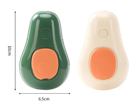 Steamy Cat Brush Cat Dog Grooming Comb Electric Self Cleaning Steam Cat Brush For Massage Avocado Shape Pet Spray Cat Grooming - NOMAN STORE LLC