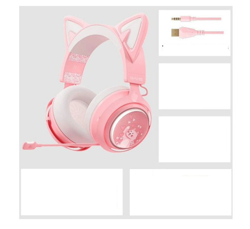 Net Red Same Style Luminous Cat Ear Headphones f62db240-cddd-44e7-adec-41e6ca4e2a24