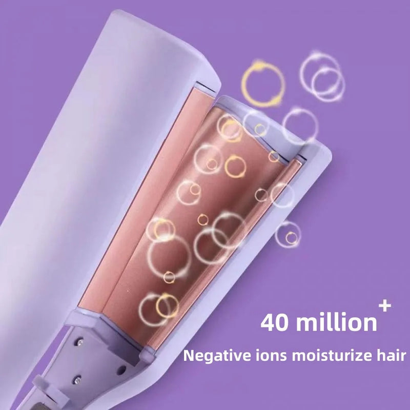 Hair Curling Iron 32mm Deep Wave Hair Curler 4 Temperature Adjustable Fast Heating Crimping Iron Styler Wand For All Hair Style f7fef529-e82a-4296-a2ea-b255345b3513