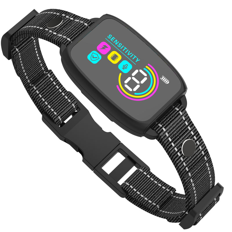 Smart Automatic Anti Barking Dog Collar Rechargeable Bark Stopper Stop Barking HD Digital Display IP67 Waterproof Collar For Dogs Pet Products f86faa02-c1df-48a5-be84-faef24bb0aff