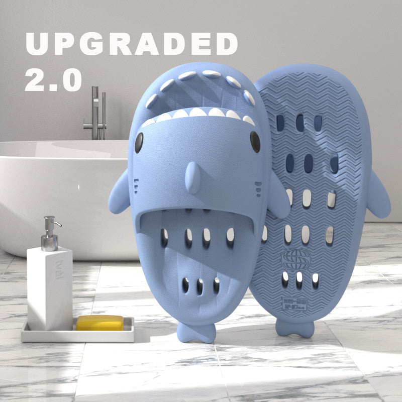 Shark Slippers With Drain Holes Shower Shoes For Women Quick Drying Eva Pool Shark Slides Beach Sandals With Drain Holes faf2c977-7732-420d-915e-b3010d95aa4f