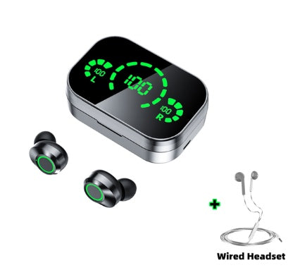 YD03 Wireless Bluetooth-compatible Headset TWS Large Screen Smart Digital Display In Ear Breathing Light fb243b47-2d8d-48ed-9184-15dc36bd7c71