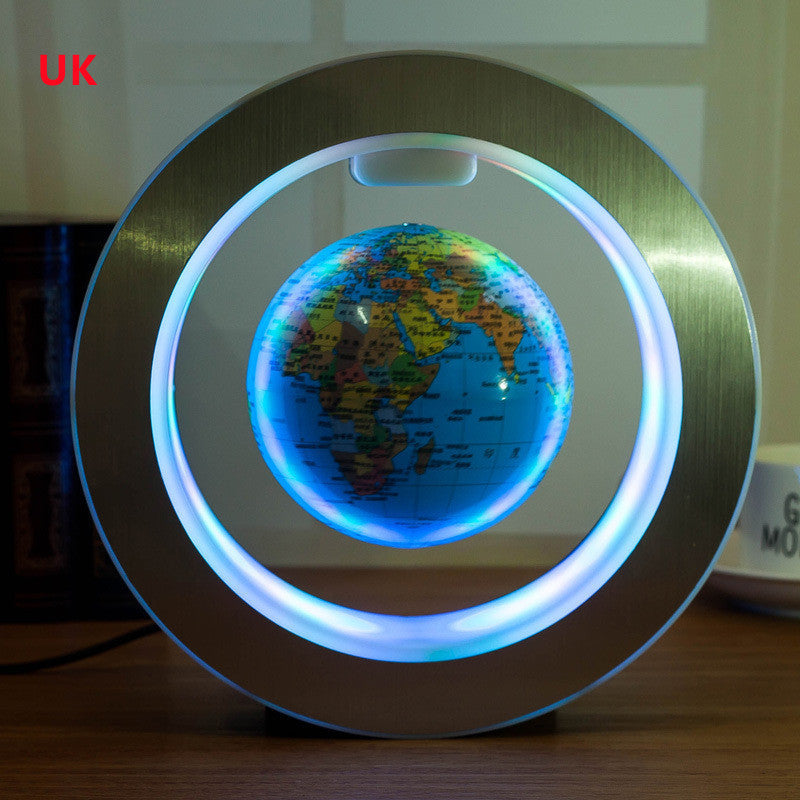 Round LED World Map Floating Globe Magnetic Levitation Light Anti Gravity Magic fb9ef450-b187-4126-9e5e-f5f4a4f4a1d5