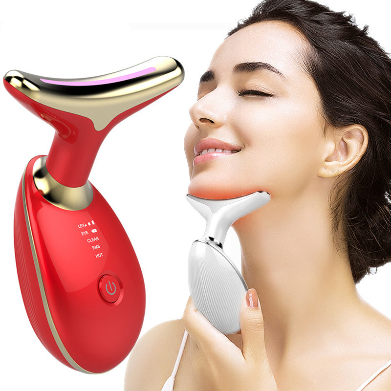 EMS Thermal Neck Lifting And Tighten Massager Electric Microcurrent Wrinkle Remover fc5eb120-504e-45ed-bf7d-a5ca4acad6f7