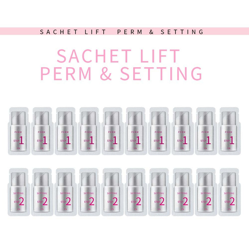 ICONSIGN 10 Pairs Pouch Eyelash Perm Lotion Lashes Lift Quick Perming 5 To 8 Minutes Beauty Makeup Tools fdaedc21-671e-47c9-af14-a063d3e13554
