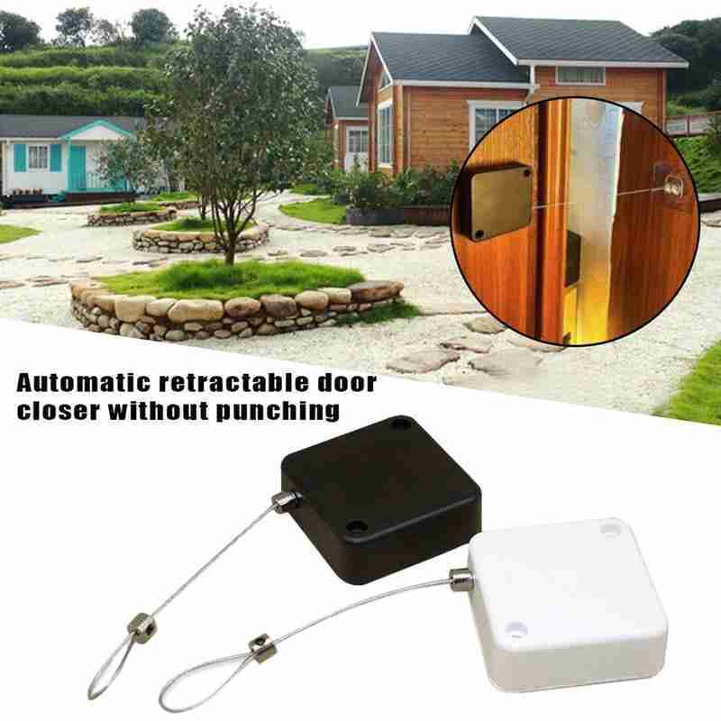 Automatic Door Closer Punch-Free Soft Close Door Closers For Sliding Door Glass Door 500g-1000g Tension Closing Device fe17cb66-3341-45da-b4b1-7f3a8f4cb0ec