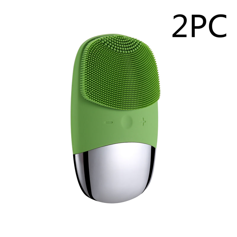 Mini Silicone Electric Face Cleansing Brush Electric Facial Cleanser Facial Cleansing Brush Skin Massager Skin Care Tools fe34f2f2-2c8a-4a1f-b8b9-b88285e4c826