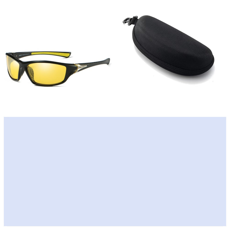 DUBERY Square Sports Style Polarized Sunglasses Men Brand Original Design Sun Glasses Male Ultralight Glasses Frame Goggles ffbbf255-1d18-4130-9c55-cde9fe4def74